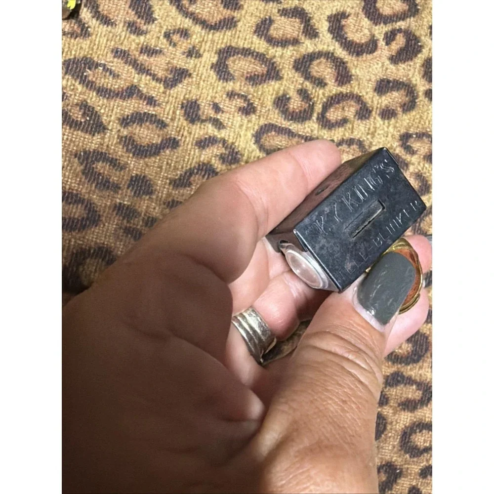 Vtg 40s Peter Pan Radio Sky King Tele Blinker Premium Secret Code Ring